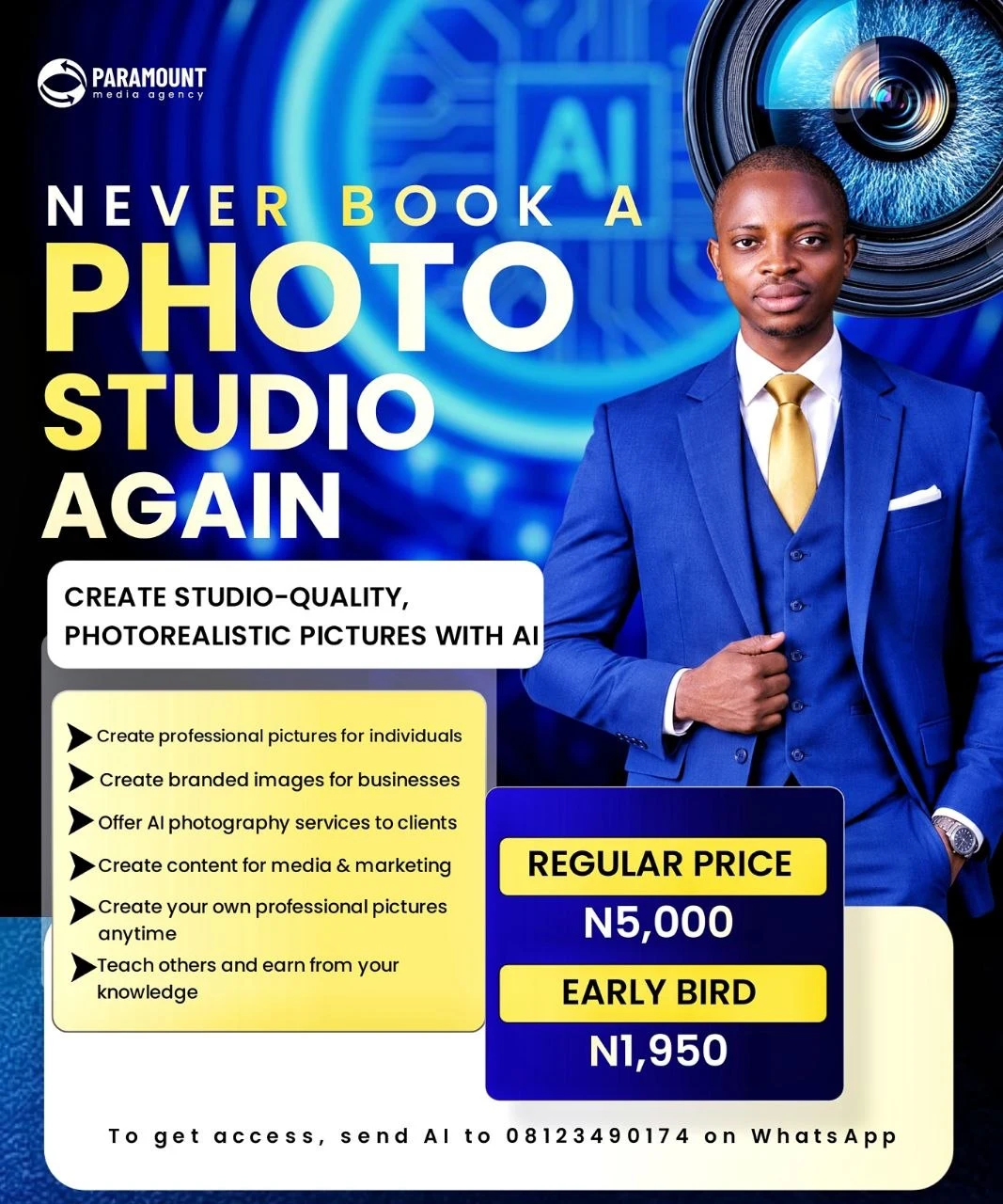 Ultimate AI Studio Course Official Flyer